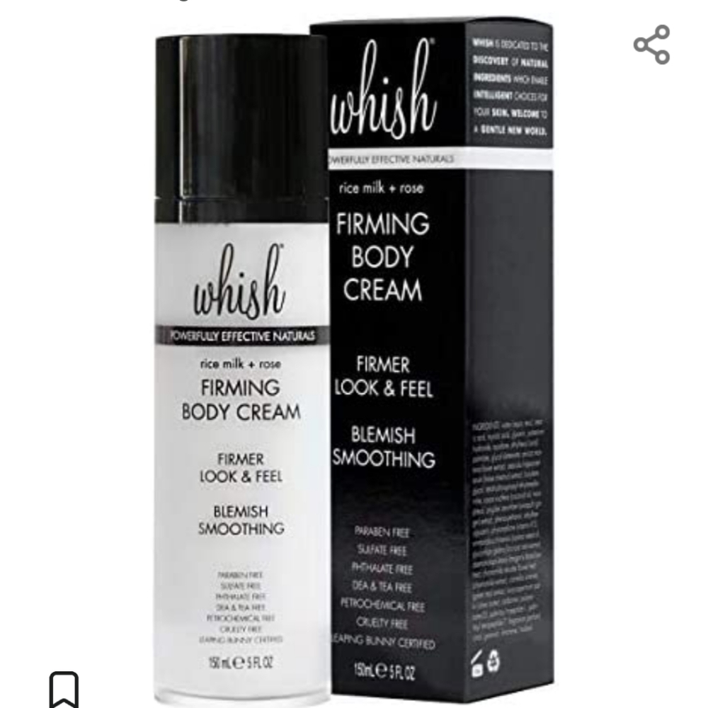 COPY - Whish firming body cream, rice milk and rose